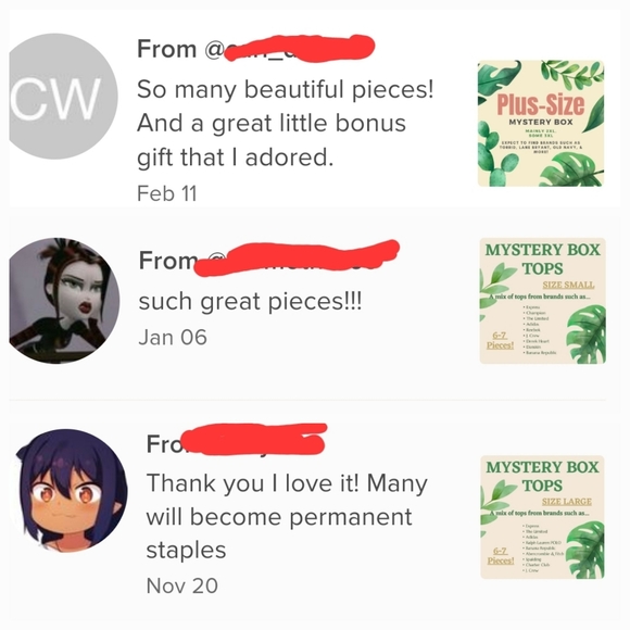 PLUS-SIZE MYSTERY BOX 2XL/3XL CURVY - FREE SHIPPING! :) Read Details Below! - Picture 3 of 5